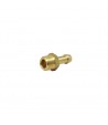 Brass hose barb 3/8" M dia 9mm