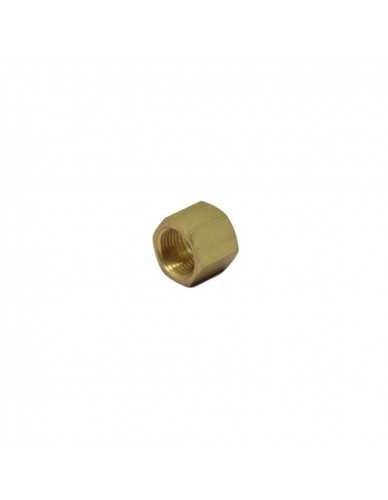 黄铜螺母3/8“孔直径12.5mm h 17mm