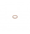 Copper crushable washer 21x17x2mm