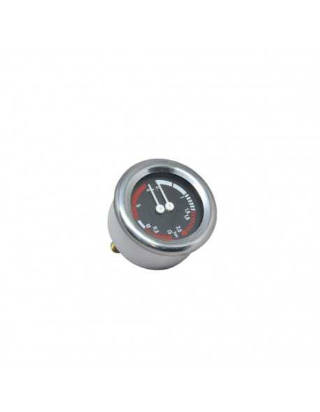 Boiler pomp manometer 0 - 2.5 / 0 - 15 bar 63mm