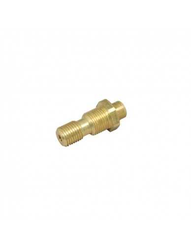Steam and water valve fitting 3 threads