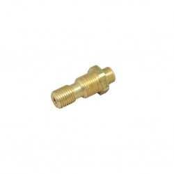 Steam and water valve fitting 3 threads