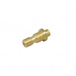 Steam and water valve fitting 3 threads