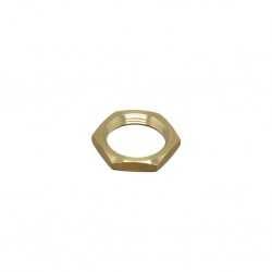 Half nut M26x1.5 brass