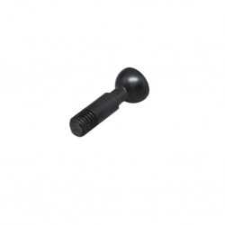 Hardened steel shaft lever tap