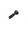 Hardened steel shaft lever tap