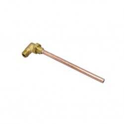 Iniettore caldaia e raccordo 1/4 "MM