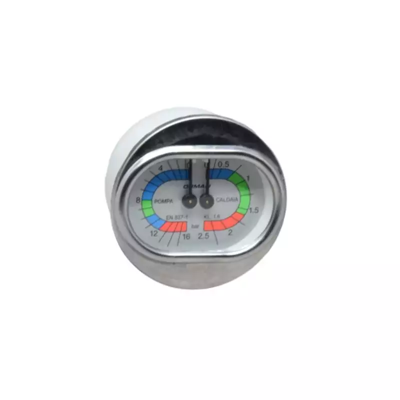 锅炉泵压力表0-2.5 / 0-16 bar