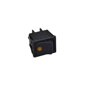 Orange pilot light bipolar switch 16A 250V