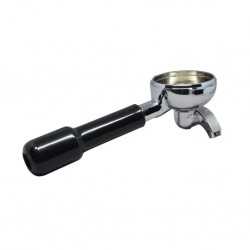 Porte-filtre double avec poignée brillante