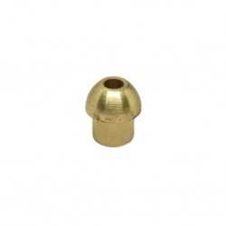 Welding end cap dia 6 mm nut 1/4"