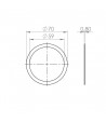 La Cimbali portafilter垫片垫片0.8mm