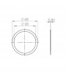 La Carimali portafilter gasket supplement 0,8