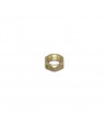 Brass half nut 1/8"