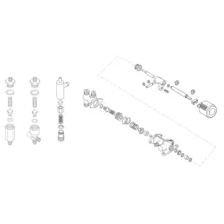 La Cimbali filling valves and taps spare parts