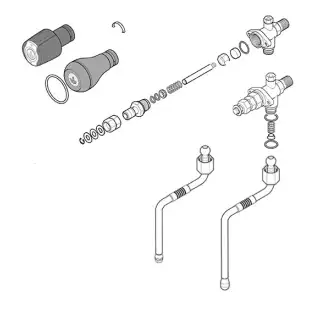 Rancilio parts - Steam/water valve 02