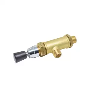 Espresso coffee machine complete water inlet valve