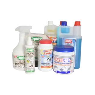 Rengöringsprodukter för espresso och kaffemaskiner