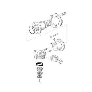 La Spaziale Rapid espresso machine parts brewing group