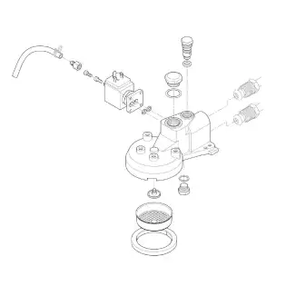 La Cimbali M23 espresso machine parts brewing group