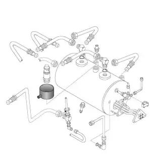 Brasilia Classica espresso machine parts boiler