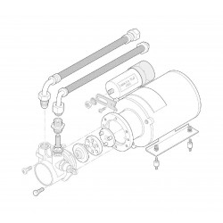La Cimbali M34 - Motor and pump