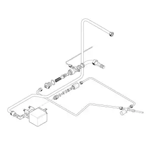 La Cimbali M27 2008Hydraulica onderdelen