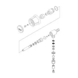 Bezzera B2000 Water valve espresso machine parts