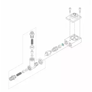 Pièces de machine à expresso Bezzera BZ40 Hydraulics