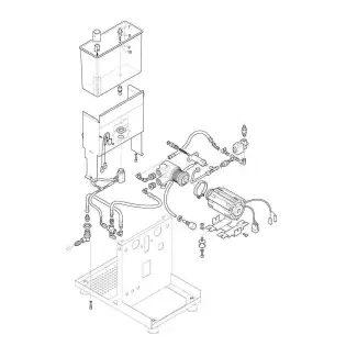 Piezas de la máquina de café espresso hidráulica ECM Mechanika IV Profi